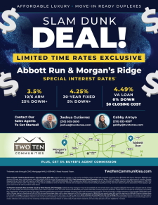 Slam Dunk Deals at Abbott Run and Morgan's Ridge