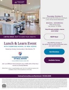 Lunch and Learn at Millican Grove