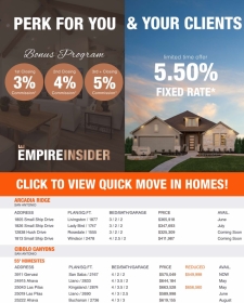 Up to 5% Commission + 5.50% Fixed Rate on Available Homes