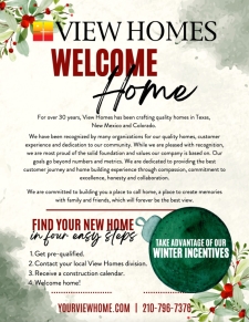 Welcome Home with Winter Incentives