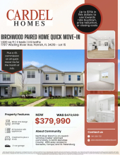 4% Commission on Move-In Ready Luxury Villa in North River Ranch