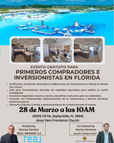 First Time Homebuyer Event- Spanish and Portuguese