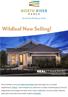 Wildleaf New Homes Now Selling!