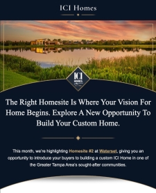 Featured Homesite #2 at Waterset