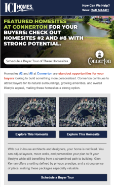 Featured Homesites at Connerton for Your Buyers